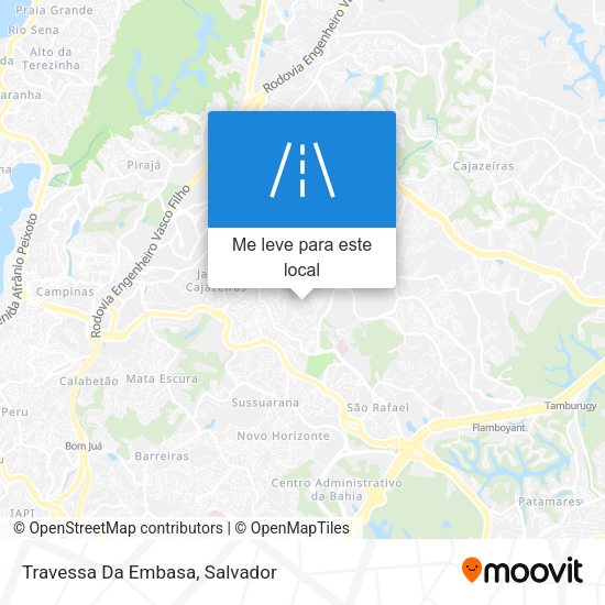 Travessa Da Embasa mapa