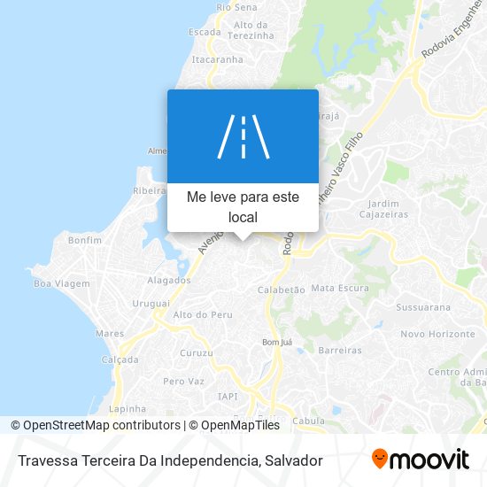 Travessa Terceira Da Independencia mapa