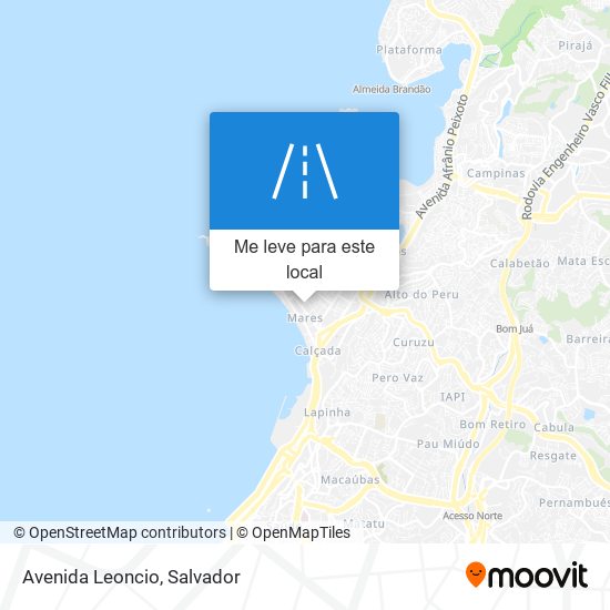 Avenida Leoncio mapa