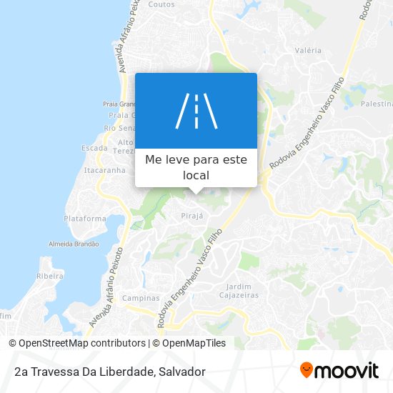 2a Travessa Da Liberdade mapa