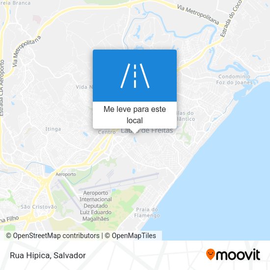 Rua Hipica mapa