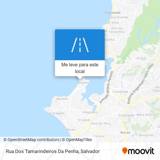 Rua Dos Tamarindeiros Da Penha mapa