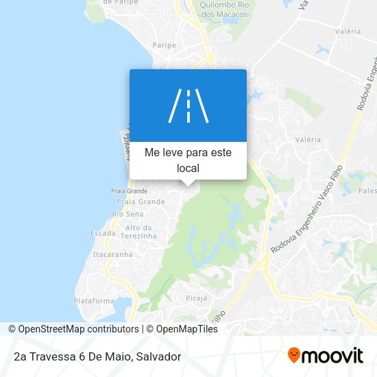 2a Travessa 6 De Maio mapa
