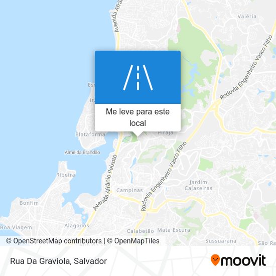 Rua Da Graviola mapa