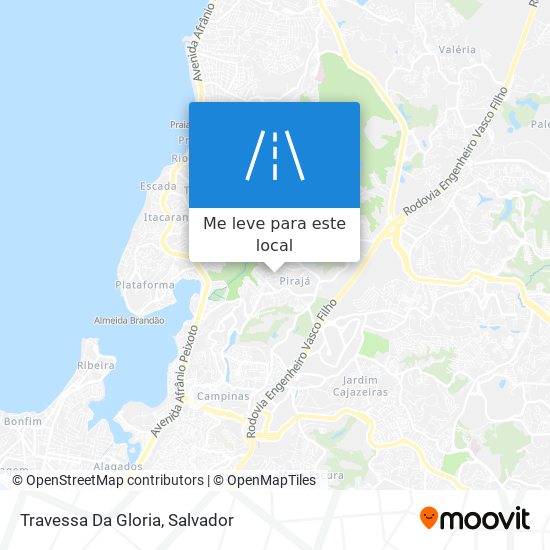 Travessa Da Gloria mapa