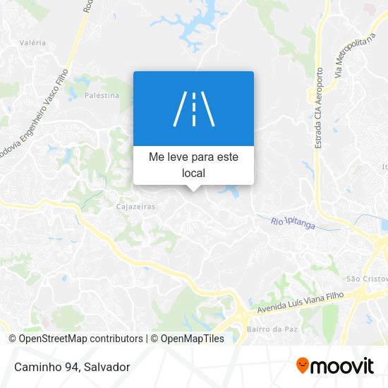 Caminho 94 mapa