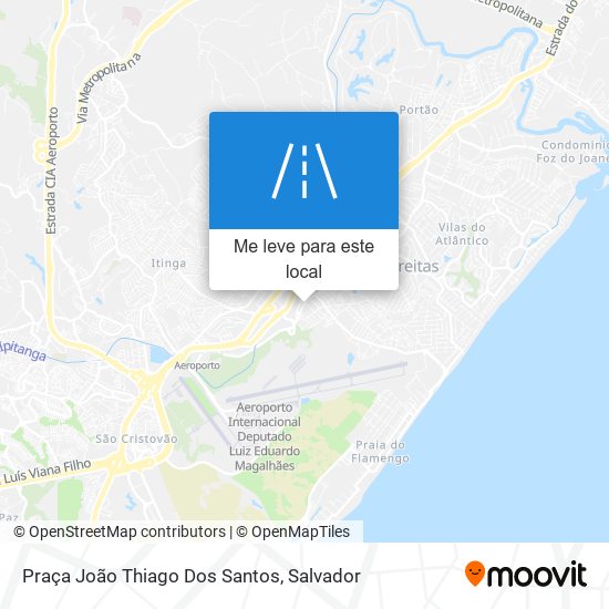 Praça João Thiago Dos Santos mapa