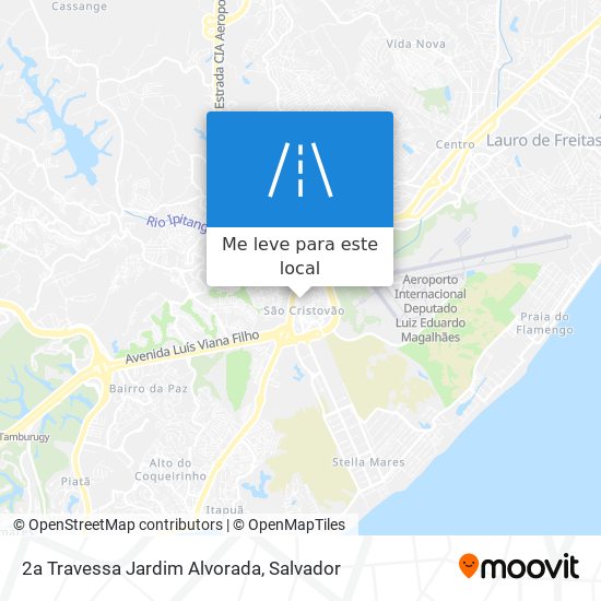 2a Travessa Jardim Alvorada mapa