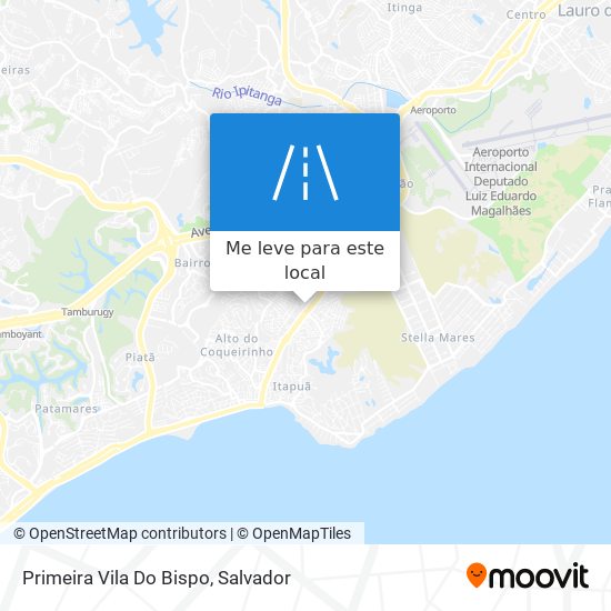 Primeira Vila Do Bispo mapa