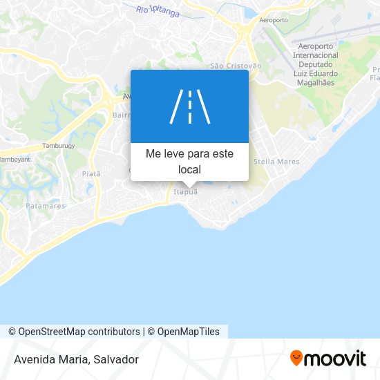 Avenida Maria mapa