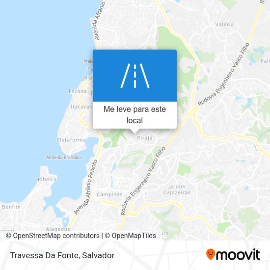 Travessa Da Fonte mapa