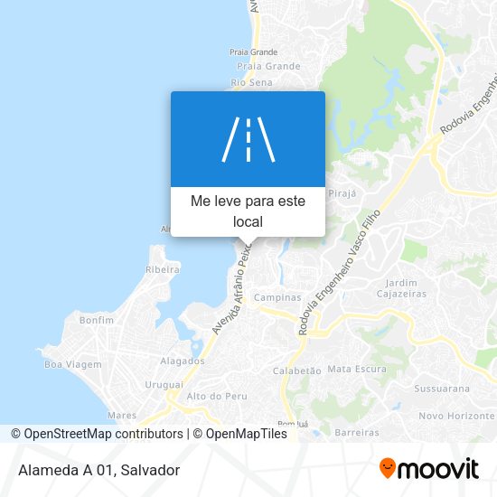 Alameda A 01 mapa