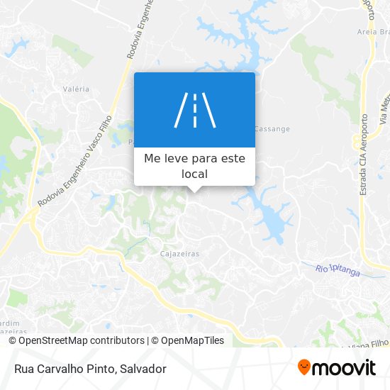 Rua Carvalho Pinto mapa