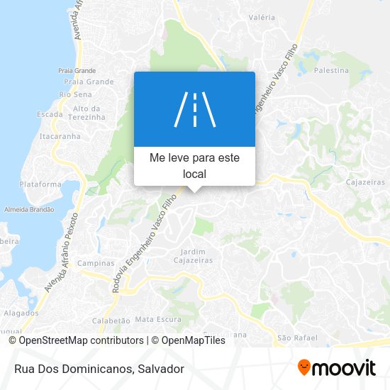 Rua Dos Dominicanos mapa