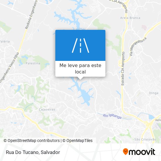 Rua Do Tucano mapa