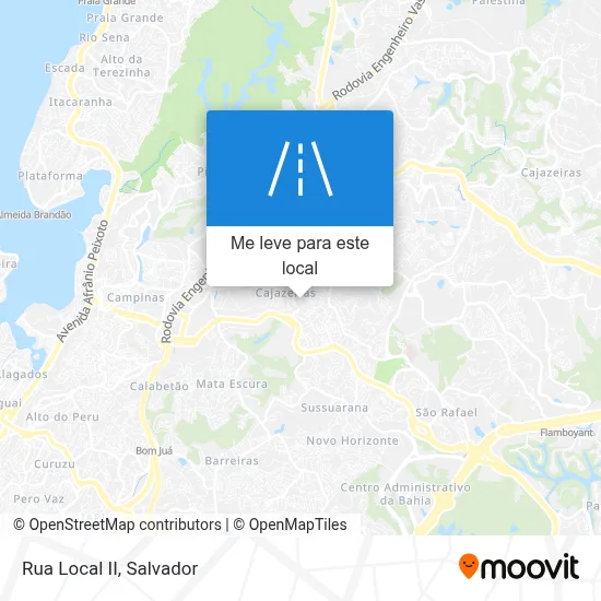 Rua Local II mapa