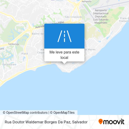 Rua Doutor Waldemar Borges Da Paz mapa