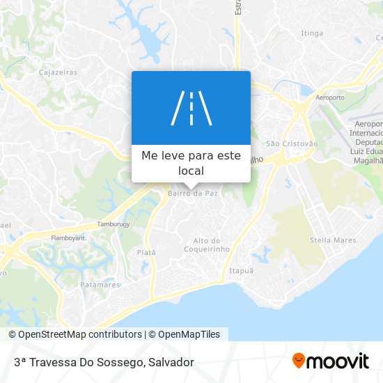 3ª Travessa Do Sossego mapa