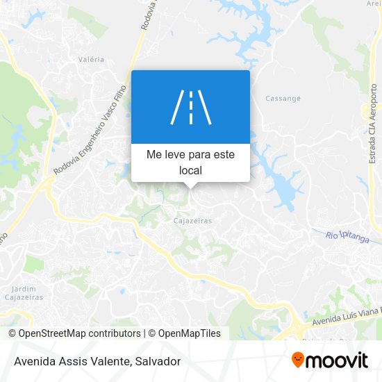 Avenida Assis Valente mapa