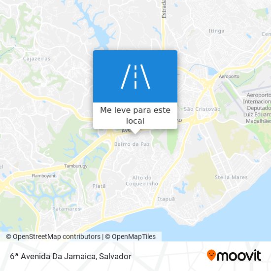 6ª Avenida Da Jamaica mapa