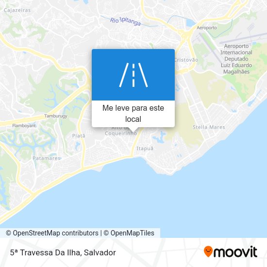 5ª Travessa Da Ilha mapa