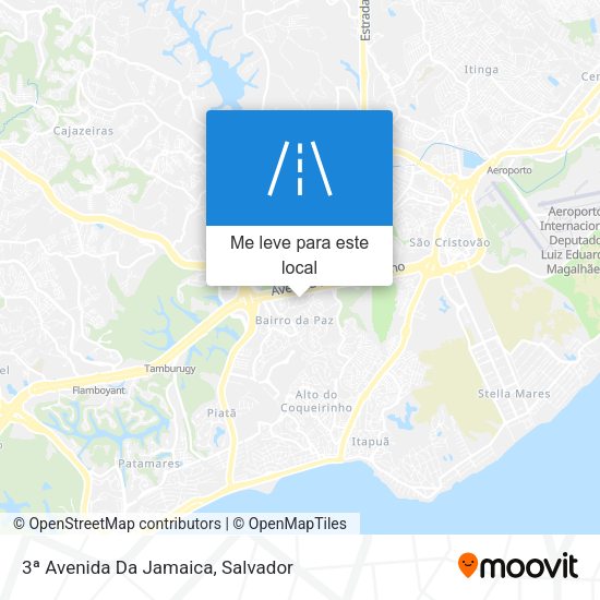 3ª Avenida Da Jamaica mapa