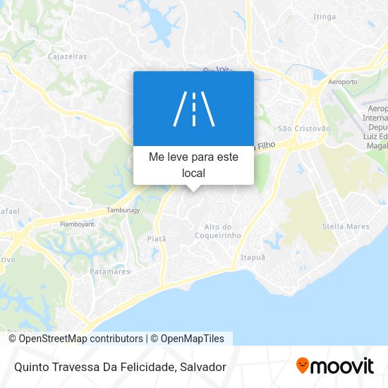 Quinto Travessa Da Felicidade mapa