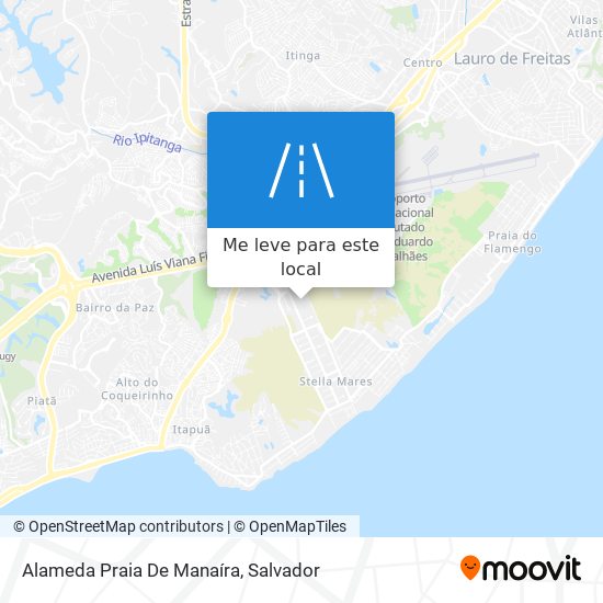 Alameda Praia De Manaíra mapa