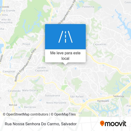 Rua Nossa Senhora Do Carmo mapa
