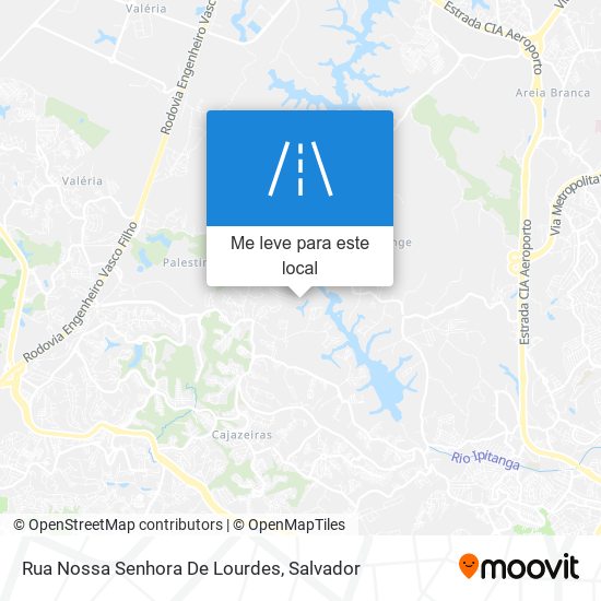 Rua Nossa Senhora De Lourdes mapa