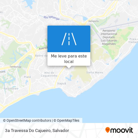 3a Travessa Do Cajueiro mapa