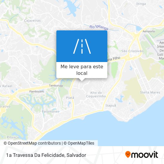 1a Travessa Da Felicidade mapa