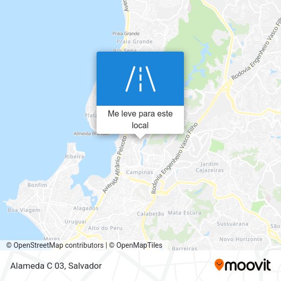 Alameda C 03 mapa