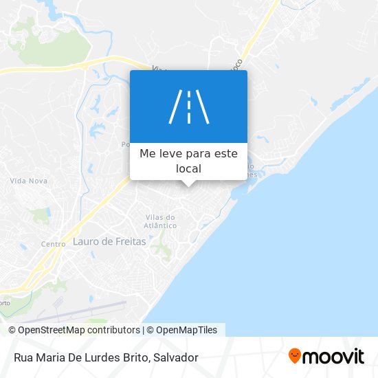 Rua Maria De Lurdes Brito mapa