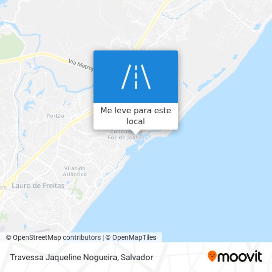 Travessa Jaqueline Nogueira mapa