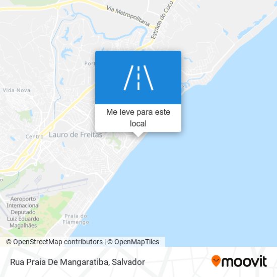 Rua Praia De Mangaratiba mapa