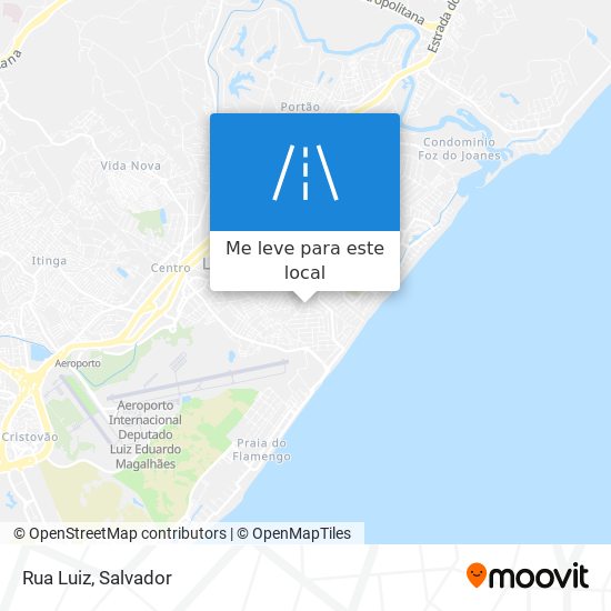 Rua Luiz mapa