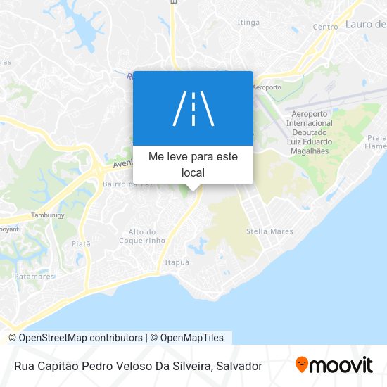 Rua Capitão Pedro Veloso Da Silveira mapa