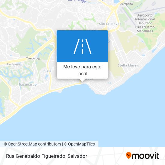 Rua Genebaldo Figueiredo mapa