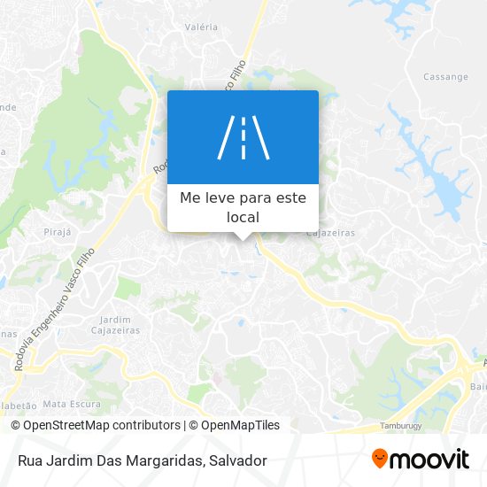 Rua Jardim Das Margaridas mapa