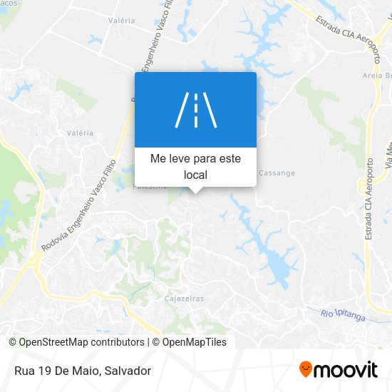 Rua 19 De Maio mapa