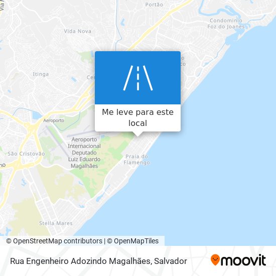 Rua Engenheiro Adozindo Magalhães mapa