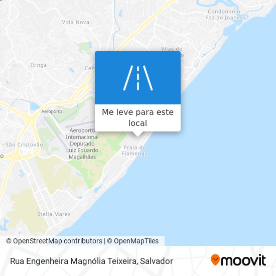 Rua Engenheira Magnólia Teixeira mapa