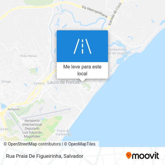 Rua Praia De Figueirinha mapa