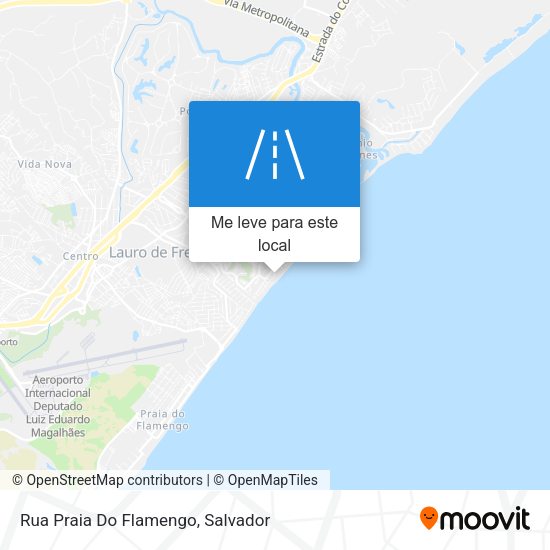 Rua Praia Do Flamengo mapa
