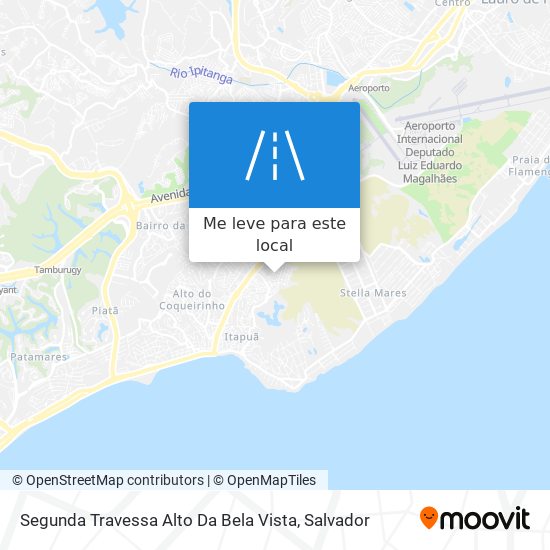 Segunda Travessa Alto Da Bela Vista mapa