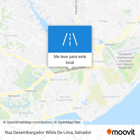 Rua Desembargador Wilde De Lima mapa