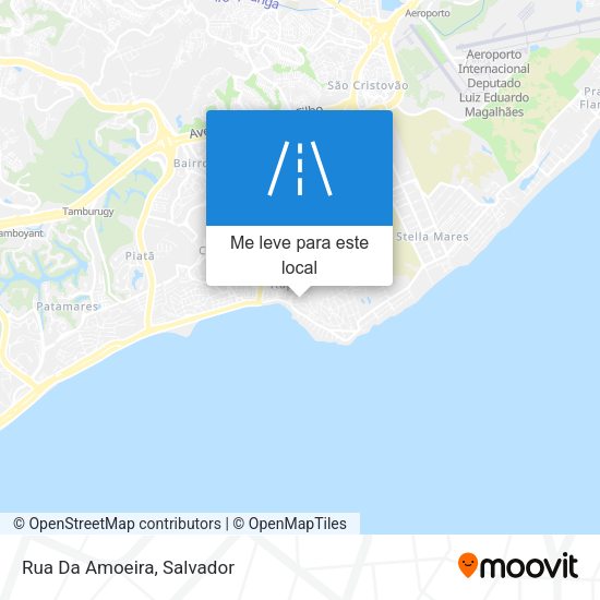 Rua Da Amoeira mapa