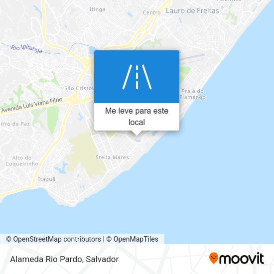 Alameda Rio Pardo mapa