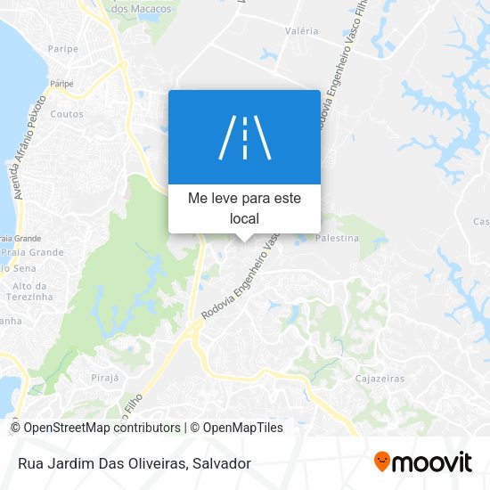 Rua Jardim Das Oliveiras mapa